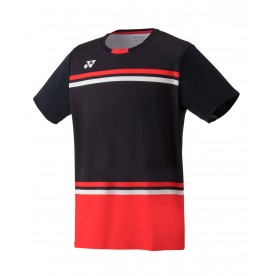 Yonex 10287EX Men's Game Shirt [Black]