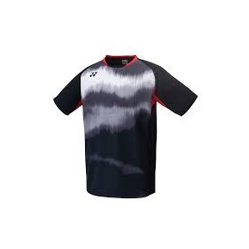 YONEX Men's Crew Neck Shirt 10447 Team Canada [Black]
