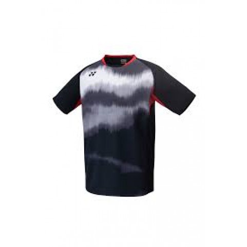 YONEX Men's Crew Neck Shirt 10447 Team Canada [Black]