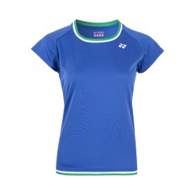 Yonex 16441EX Women's Game Shirt [Dark Blue]