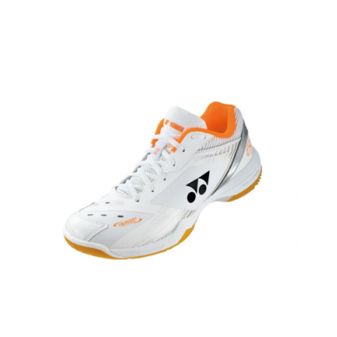 Yonex Power Cushion 65Z3W Unisex Court Shoes [White/Orange]