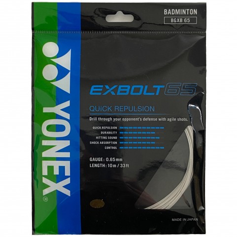 YONEX Badminton String EXBOLT65