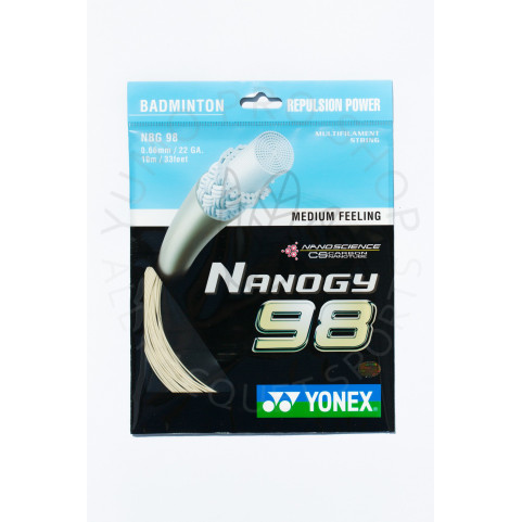 YONEX Badminton String NANOGY 98