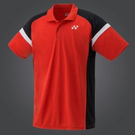 Yonex YM0002EX Men's Team Polo Shirt [Sunset Red]
