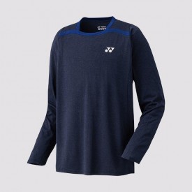 Yonex 16328EX Men's Long Sleeve Shirt [Navy Blue]