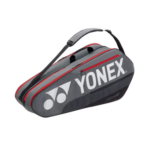 Yonex BAG42126EX - 6 Piece Team Racket Bag [Greyish Pearl]