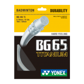 YONEX Badminton String BG65 TITANIUM
