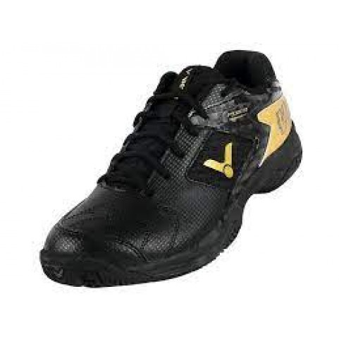Victor P9200TD CX Court Shoes [Black/Gold]