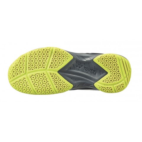 2021 Yonex Power Cushion SHB37W Wide Court Shoes [Navy/Yellow]