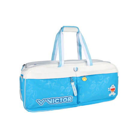 Victor X Doraemon BR5635DRM Rectangular Bag [White/Hawaiian Blue]