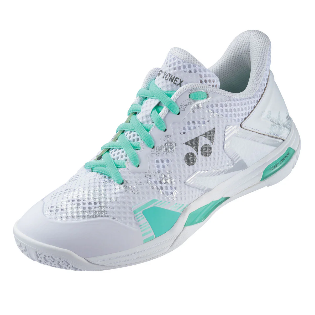 Yonex Power Cushion Eclipsion Z3 Women's Indoor Court Shoe (White/Purple) - Image 2