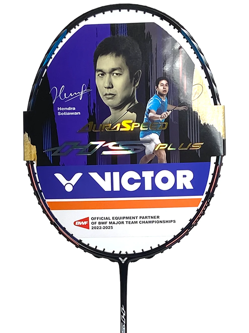 Victor Auraspeed Hypersonic Plus C Unstrung Dull Black - 4U - Image 4